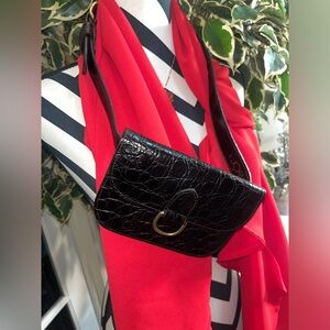 Vintage Joan & David Calfskin Brown Wallet